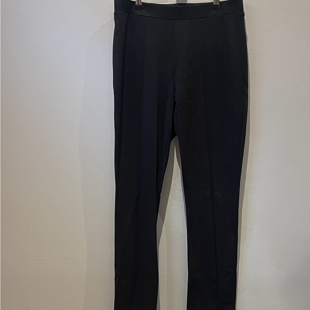 CeCe Black Straight Leg Pants
